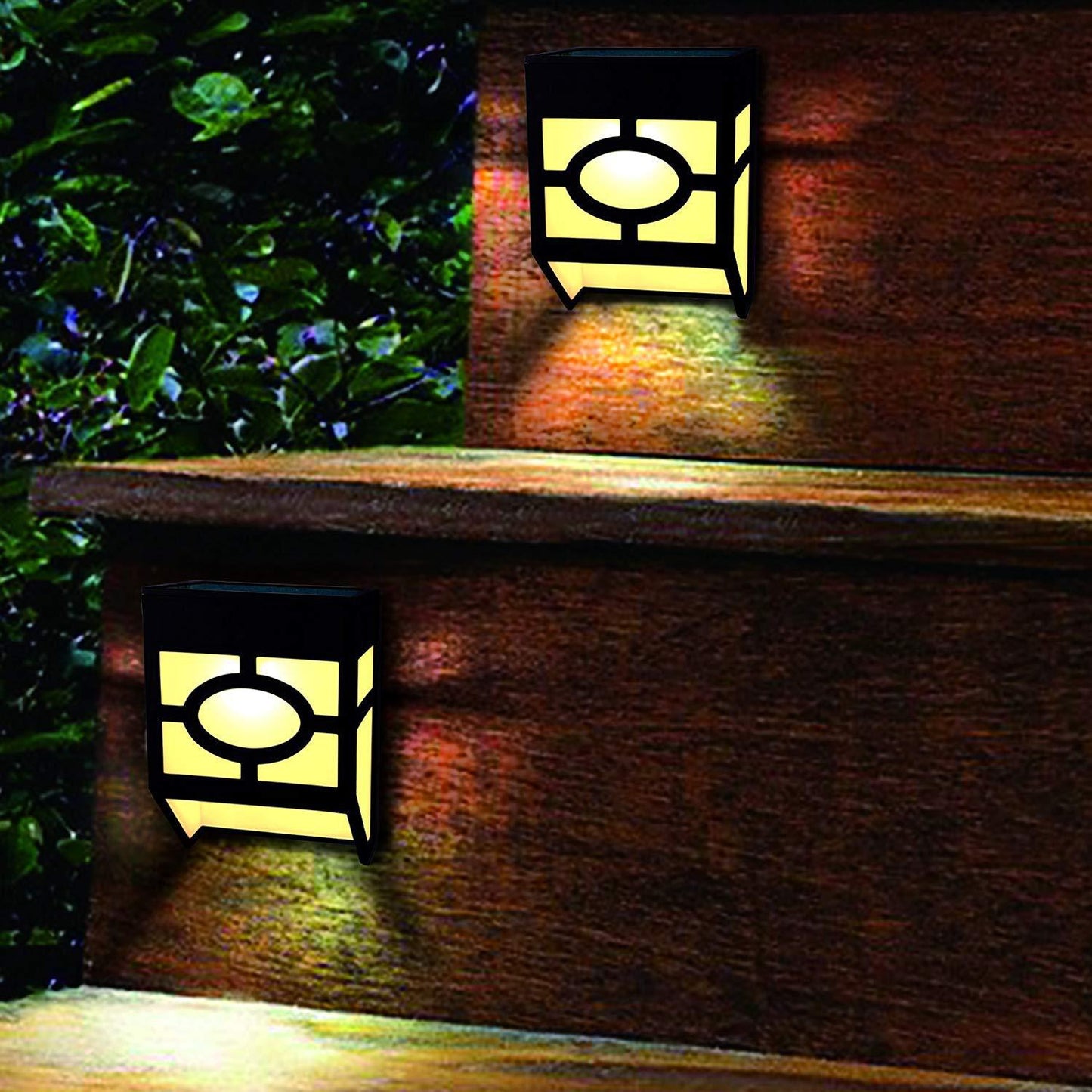 Zen Outdoor Solar Powered Wall Lamp