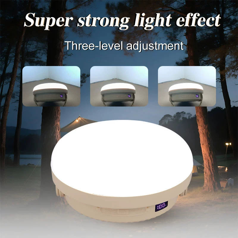 Durable Waterproof Solar Powered Camping LED Light