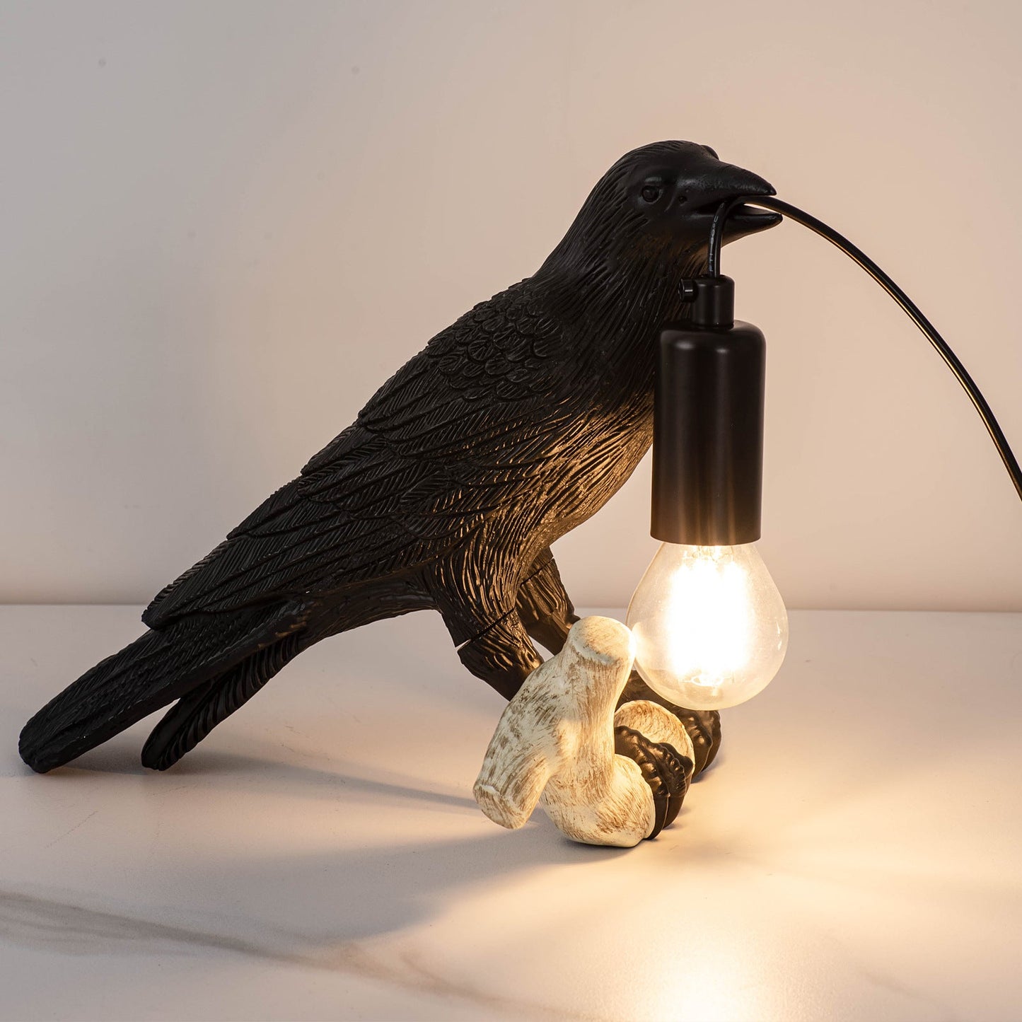 Compact Bird themed Desk Table Lamp for Bedroom