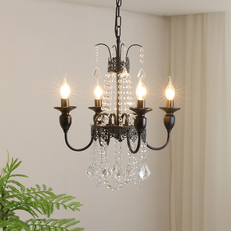 Luxurious Glass Chandelier for Bedroom - Fesara