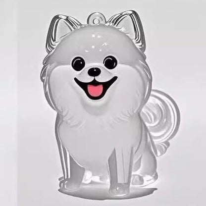 Personalized Pet Hair Memorial Keychain