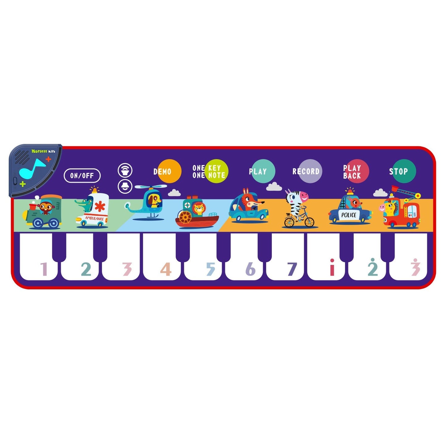 Fun Kids Piano Playmat