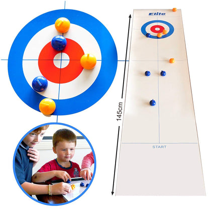 Fun Mini Curling Game Set - Fesara