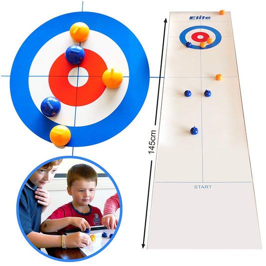 Fun Mini Curling Game Set - Fesara