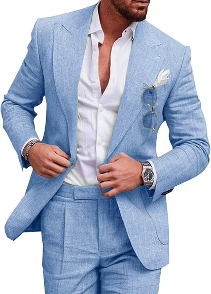 Men's Classic Tailored Suit for Formal Occasions