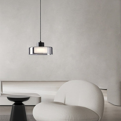 Stylish Glass Hanging Light in Classic Style