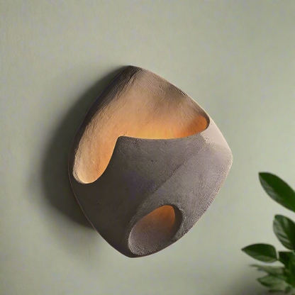 Rustic Textured Wall Light