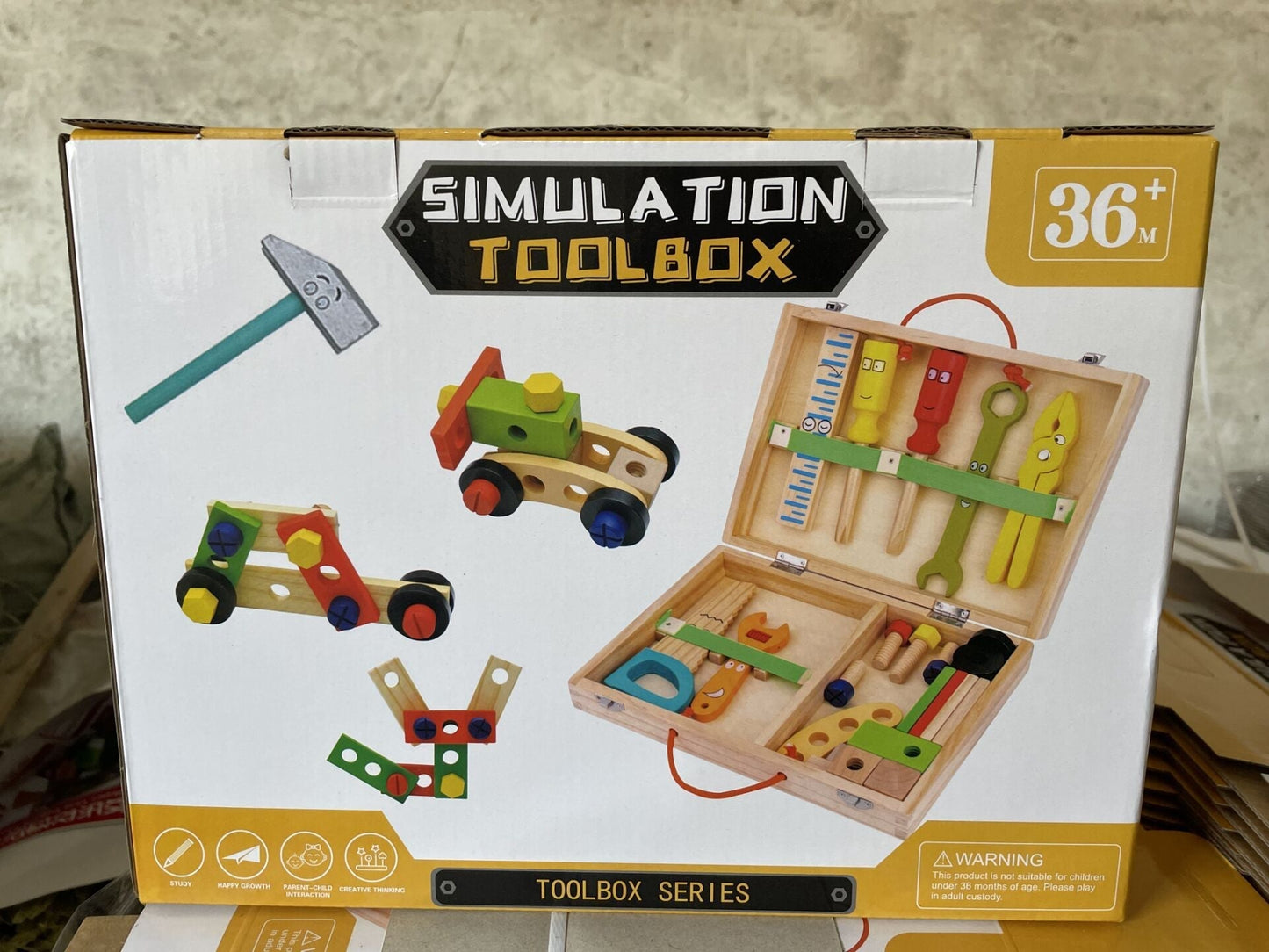 Fun DIY Kids Tool Kit Set