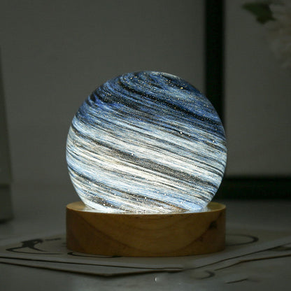 Colorful Globe Table Lamp - Fesara
