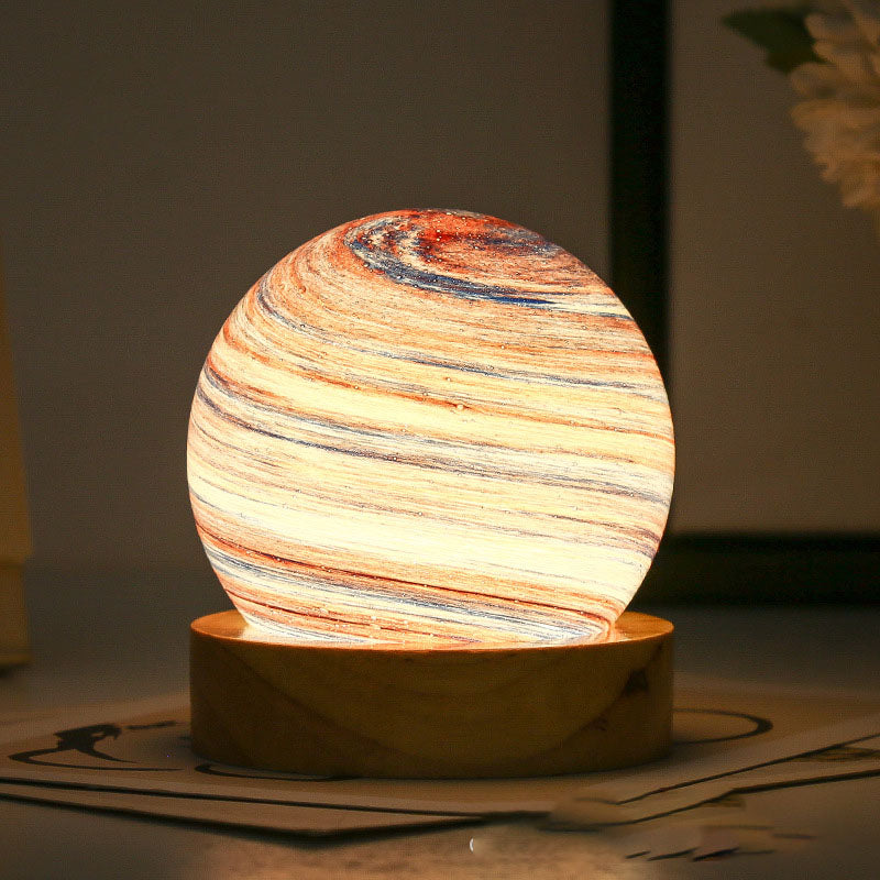 Colorful Globe Table Lamp