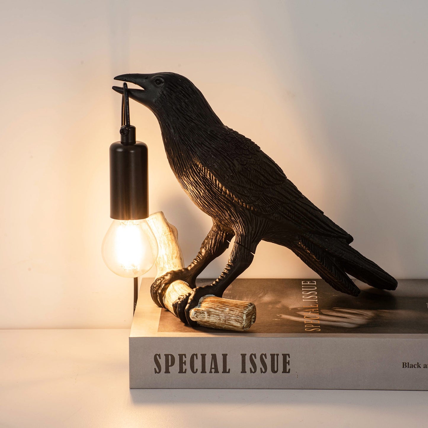 Compact Bird themed Desk Table Lamp for Bedroom