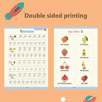 Colorful Kids Learning Notebook