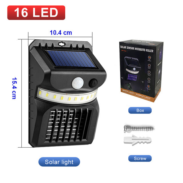 Outdoor Solar Powered Bug Killer Lamp