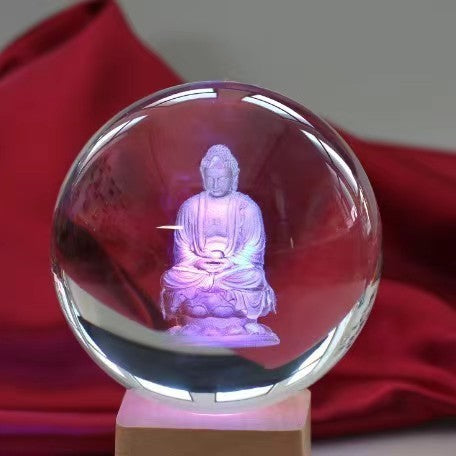 Shining Lunar Glass Orb