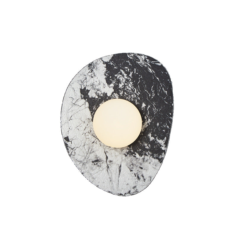 Elegant Stone Wall Light in Nordic Style