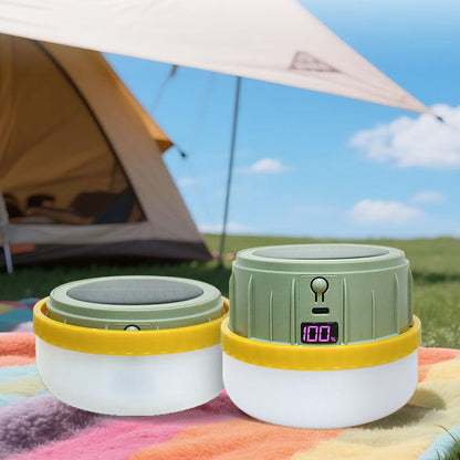 Portable LED Solar Powered Camp Light