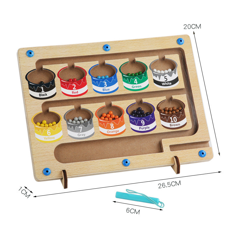 Educational Magnetic Maze Toy
