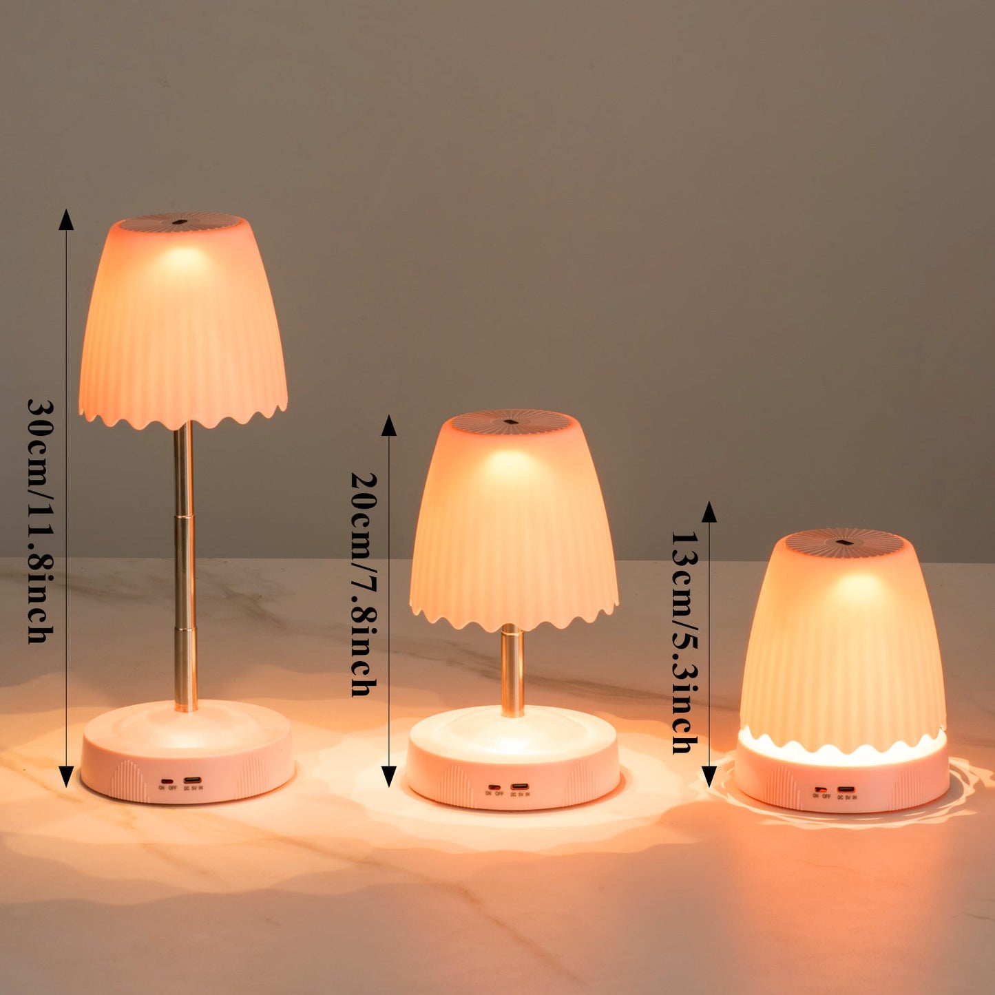 Smart LED Bedside Charging Lamp