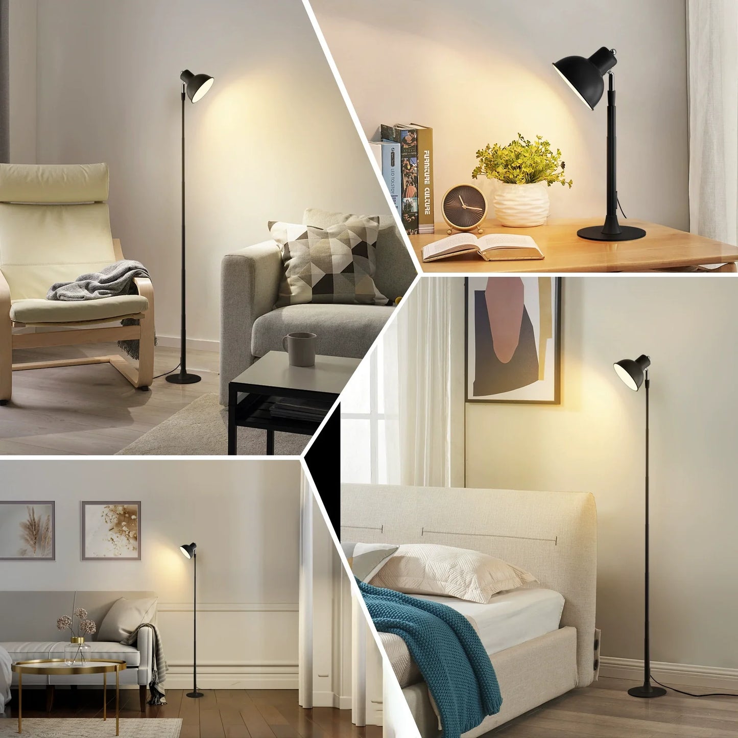 Bright Adjustable Desk Lamp for Home Office Study