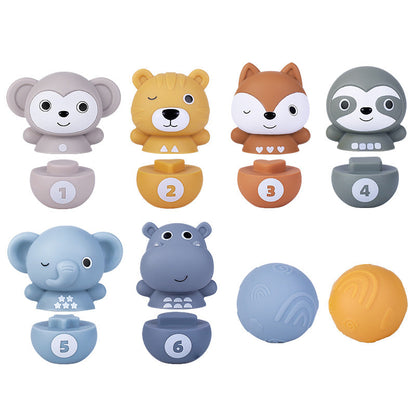 Colorful Kids Animal Building Blocks Set - Fesara