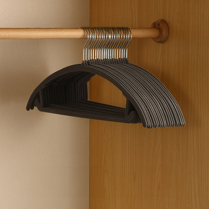 Thin Velvet Hangers Closet Organizers Space Saving Hooks