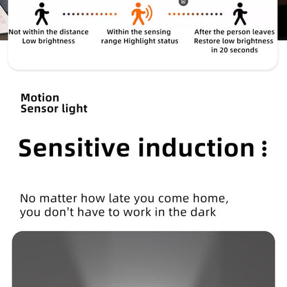LED Motion Night Lamp with Portable Flashlight