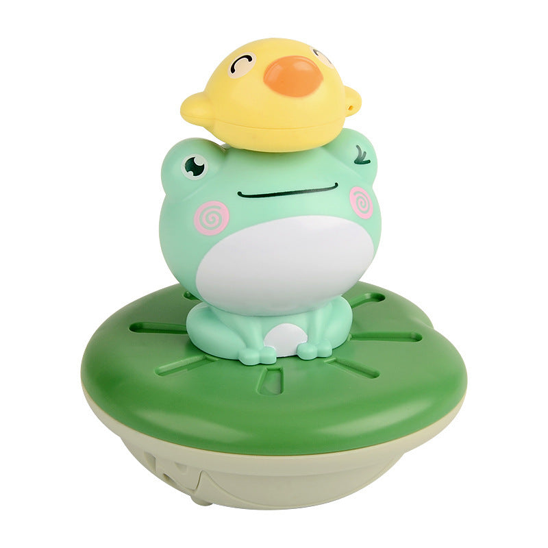 Colorful Frog Water Playset Bath Toy