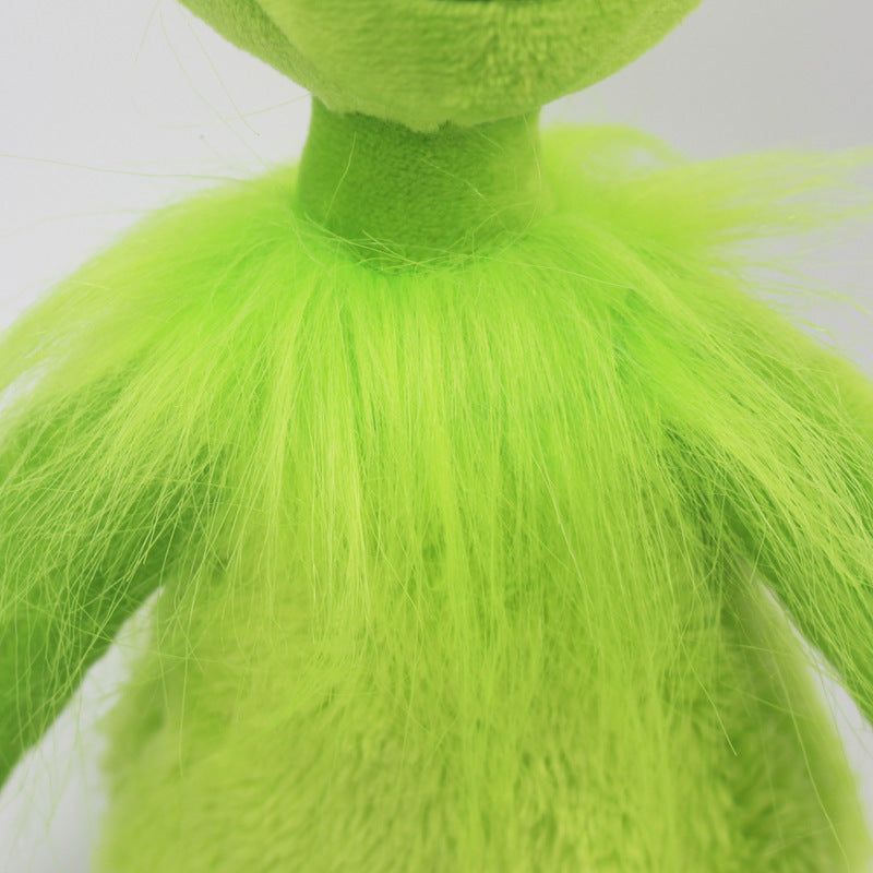 Soft Grinch Holiday Teddy Doll