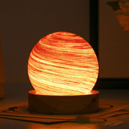 Colorful Globe Table Lamp
