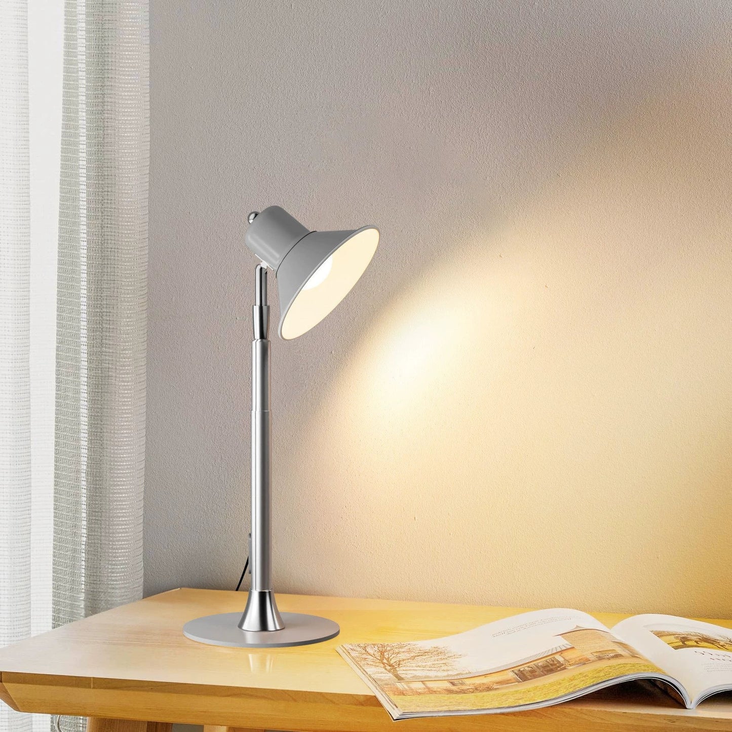 Bright Adjustable Desk Lamp for Home Office Study - Fesara