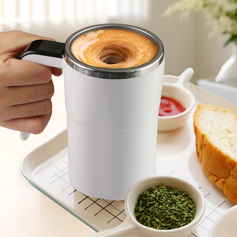 Electric Auto Stir Coffee Mug with LCD Display