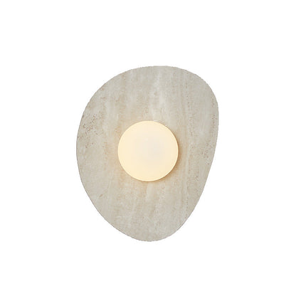 Elegant Stone Wall Light in Nordic Style