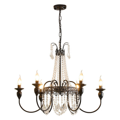 Luxurious Glass Chandelier for Bedroom
