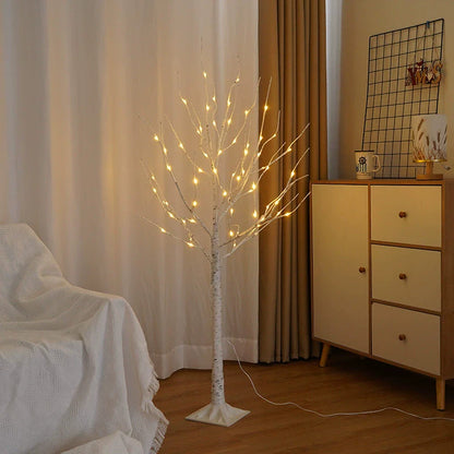LED Forest Night Light - Winter Tree Decoration Lamp