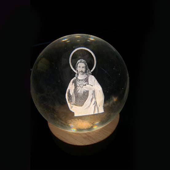 Shining Lunar Glass Orb