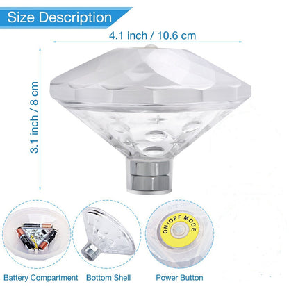 Colorful Solar Powered Pool Float Light Decoration