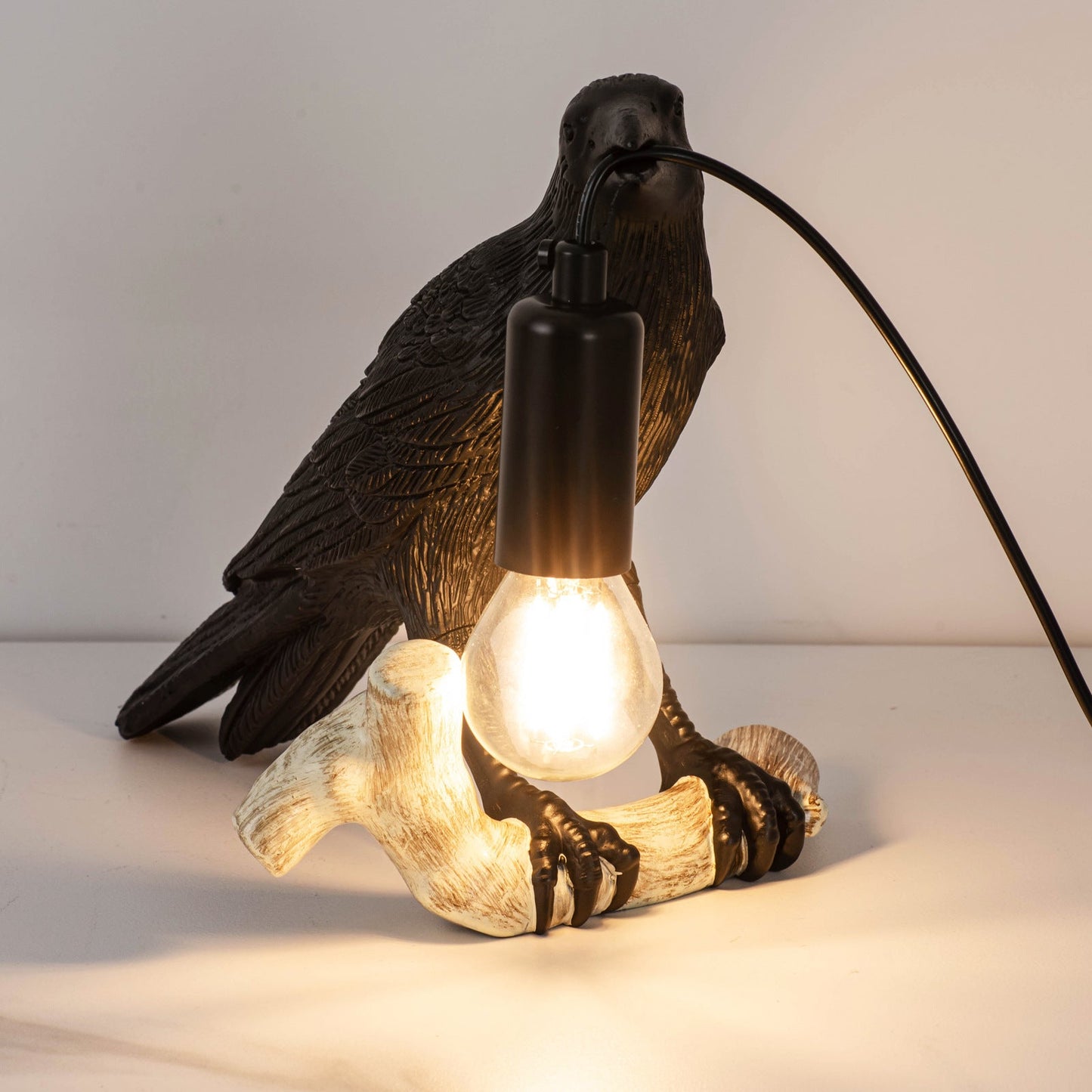 Compact Bird themed Desk Table Lamp for Bedroom
