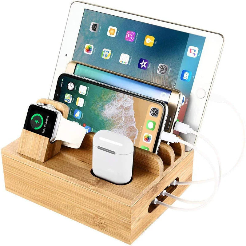 Eco Friendly USB Charger Dock with 5 Port Hub - Fesara
