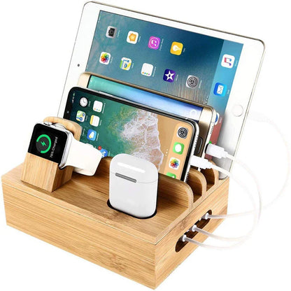 Eco Friendly USB Charger Dock with 5 Port Hub - Fesara