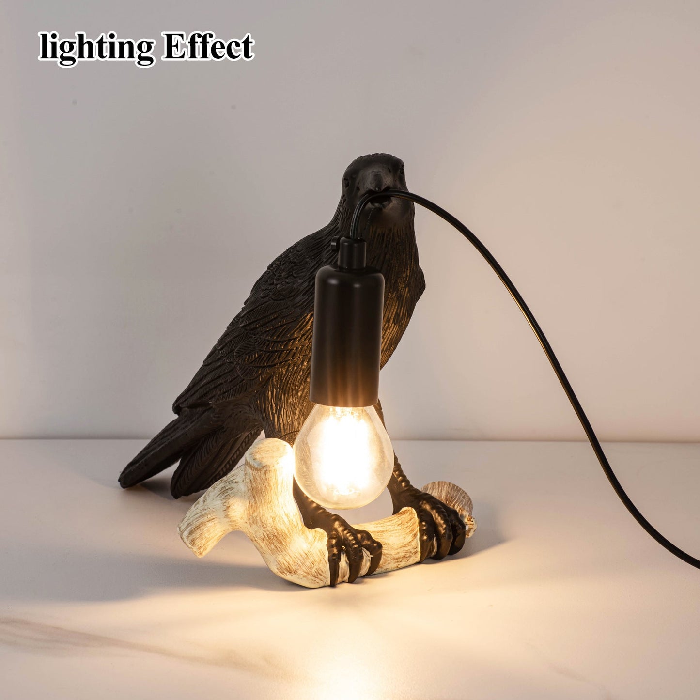 Compact Bird themed Desk Table Lamp for Bedroom