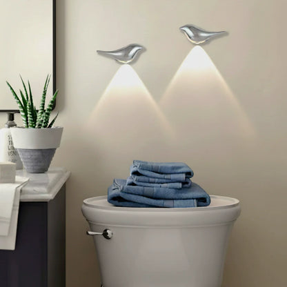 Premium LED Bird Wall Light Sensor Dimmer Lamp