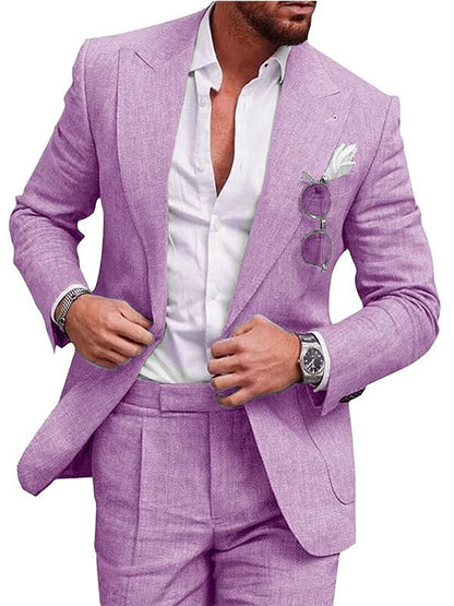 Men's Classic Tailored Suit for Formal Occasions