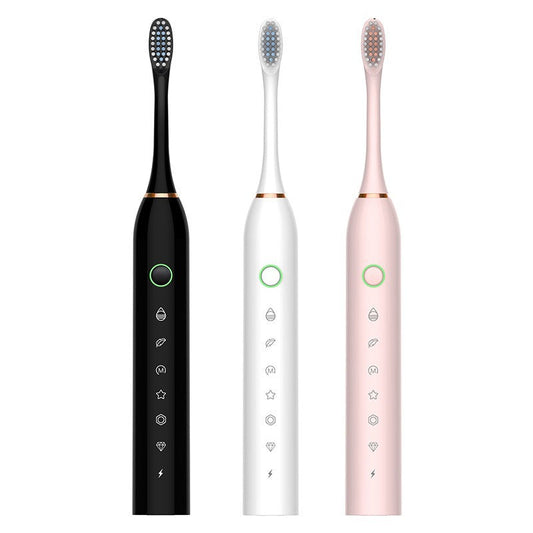 Electric Toothbrush with Replaceable Heads - Fesara