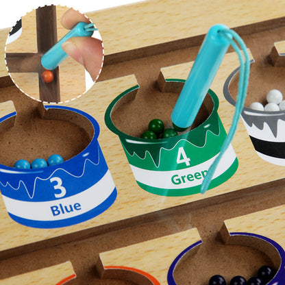 Educational Magnetic Maze Toy