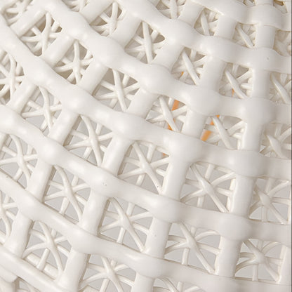 White Scandinavian Ceramic Ceiling Light