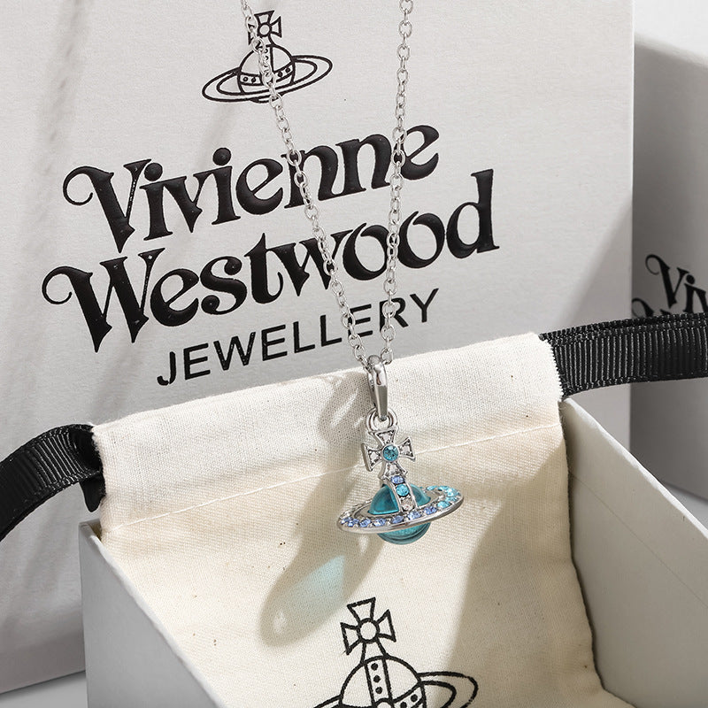Beautiful Crystal Pendant Necklace Adjustable Chain