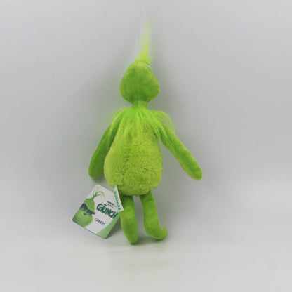 Soft Grinch Holiday Teddy Doll
