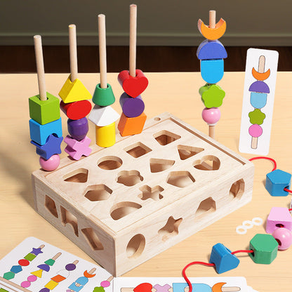 Fun Kids Shape Sorting Toy Set
