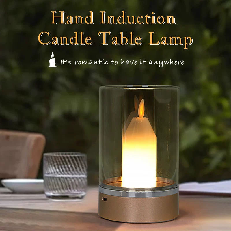 Touch Control Ambient Candle Table Lamp