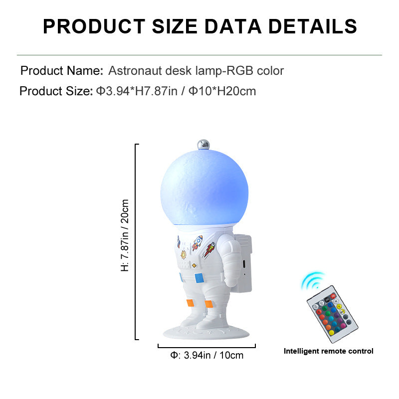Space LED Nightlight Table Lamp Unique Gift